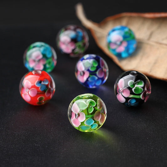 #2_2【LIMITED】Sakura glaze beads(12mm handmade)  $1 per bead