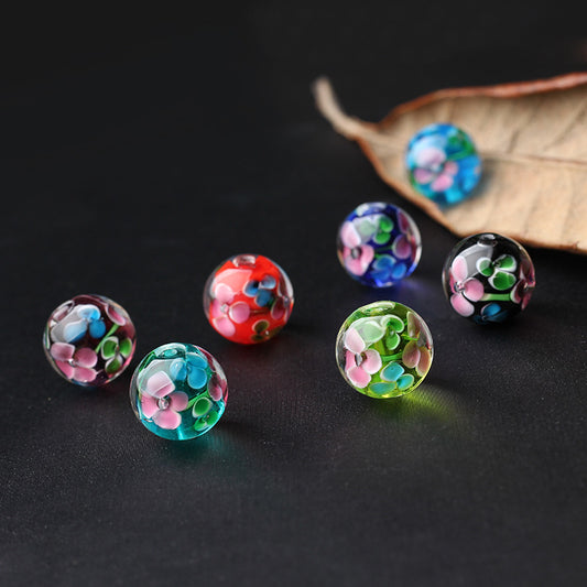 #2_2【LIMITED】Sakura glaze beads(12mm handmade)  $1 per bead