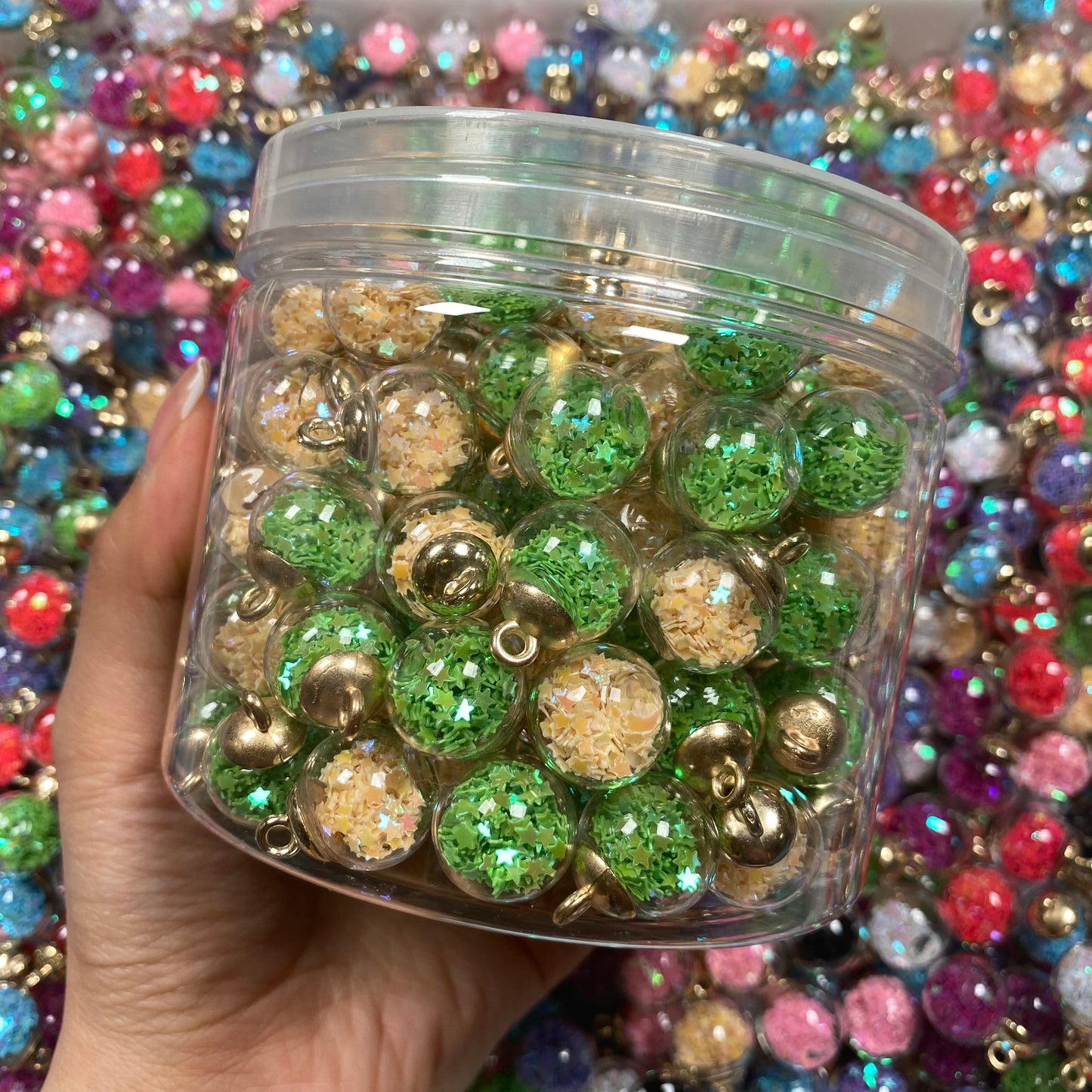 #1_0 Handmade DIY Glass Ornaments 【Buy one get one for FREE】