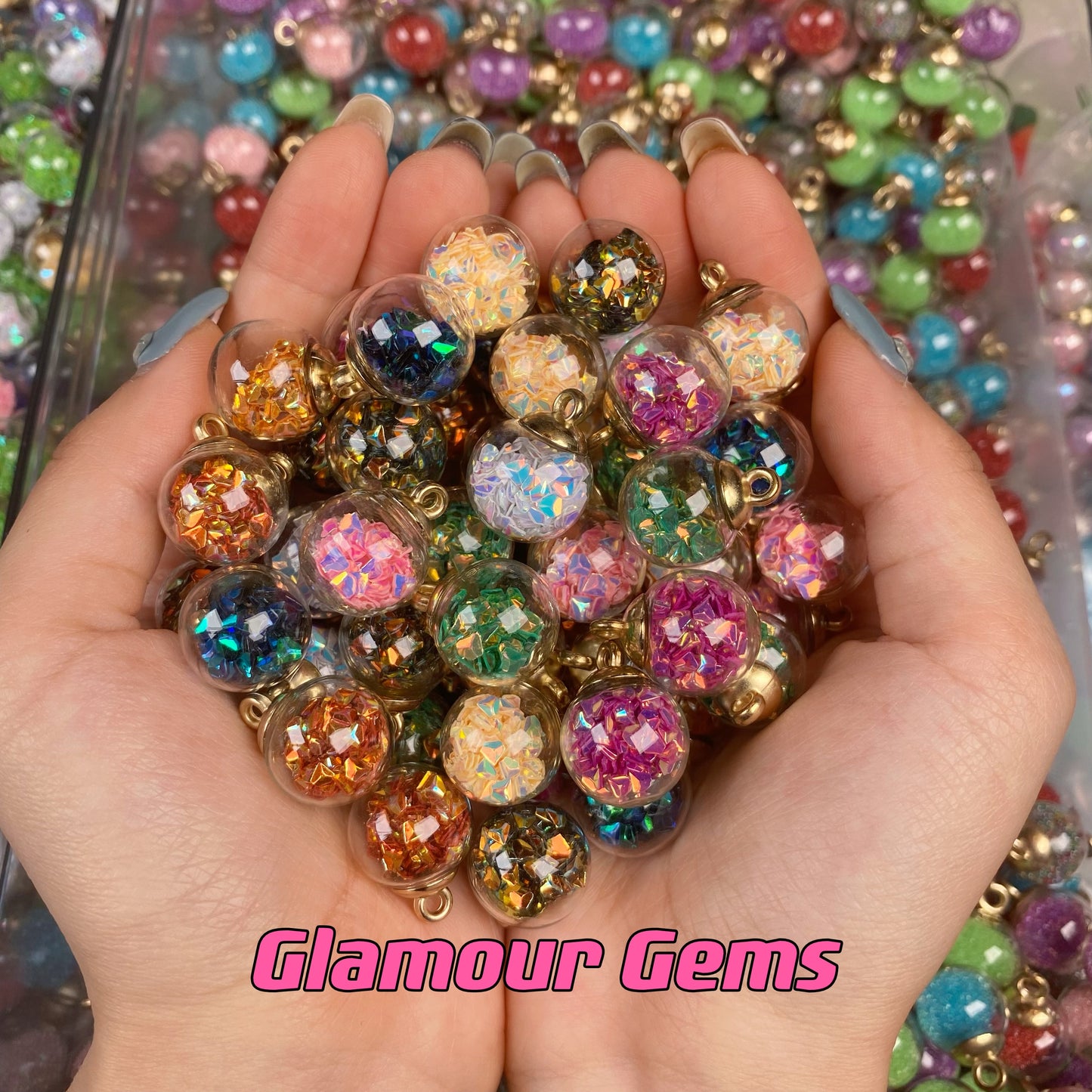 #1_0 Handmade DIY Glass Ornaments 【Buy one get one for FREE】